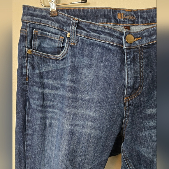 Kut From the Kloth Busted Knee Jeans Size 16W - Picture 3 of 4